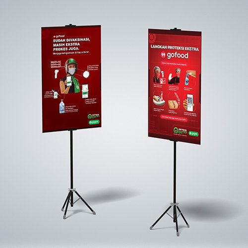 Tripod Banner 2 Sisi
