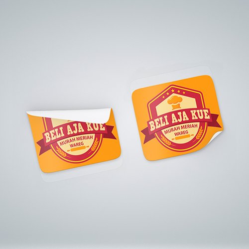 Sticker Label - 3 x 4 cm